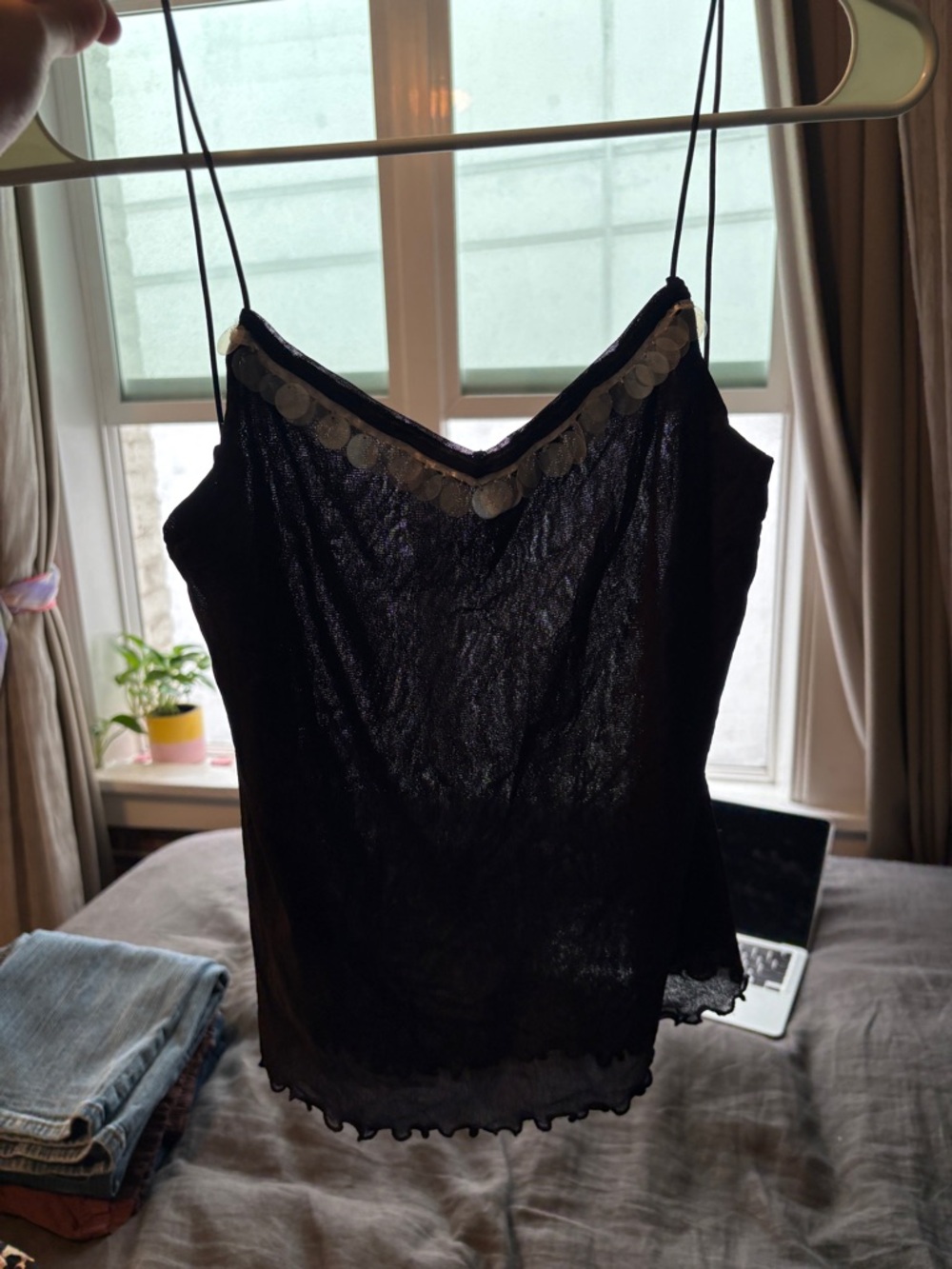 Black Going Out Top